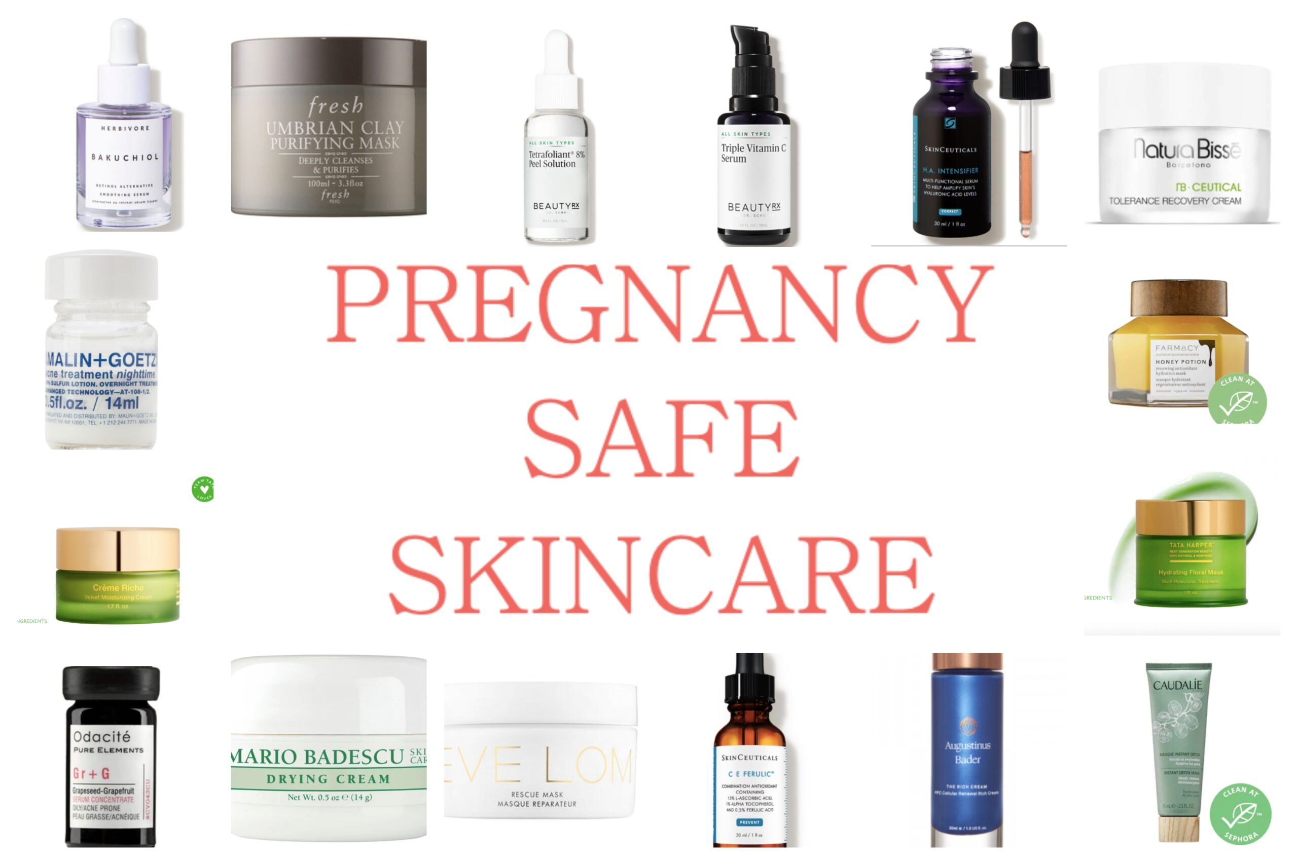 Pregnancy Safe Skincare Brokers And Bags